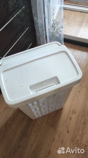 Корзина для белья 46*36*60 см