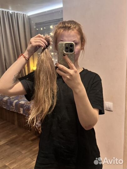 Волосы для наращивания 60 см премиум качество