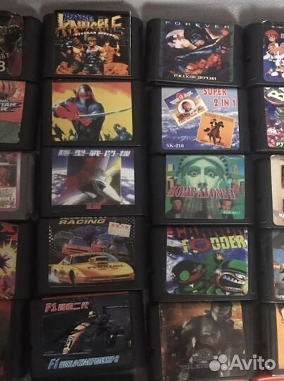 Картриджи на sega