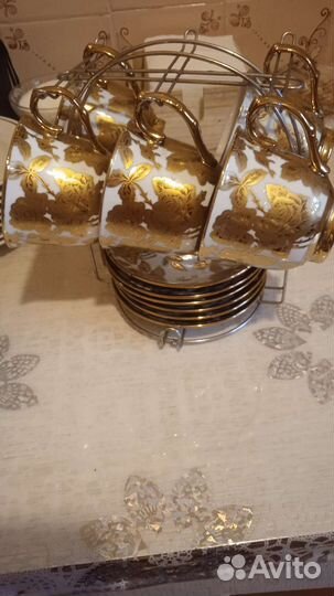 Сервиз чайный, тарелки набор(суповые и под второе)