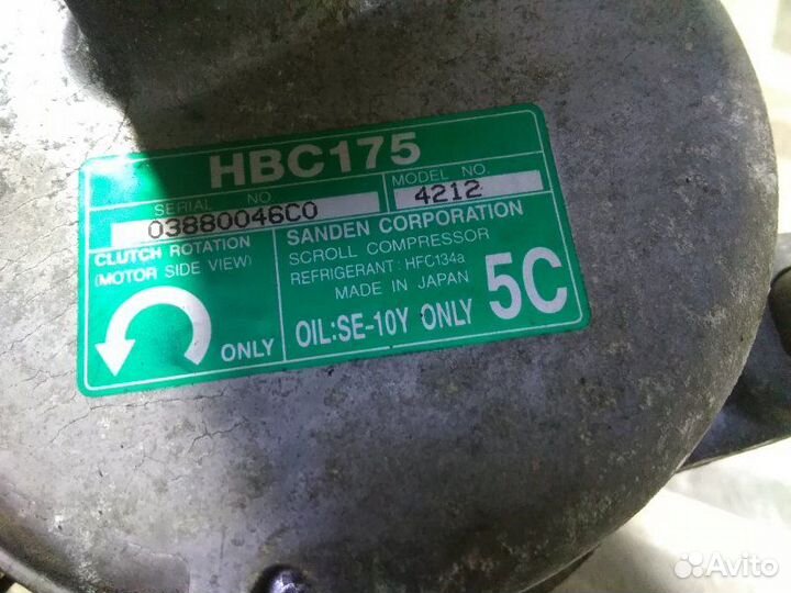 Компрессор кондиционера Honda Civic 4D 8 LDA