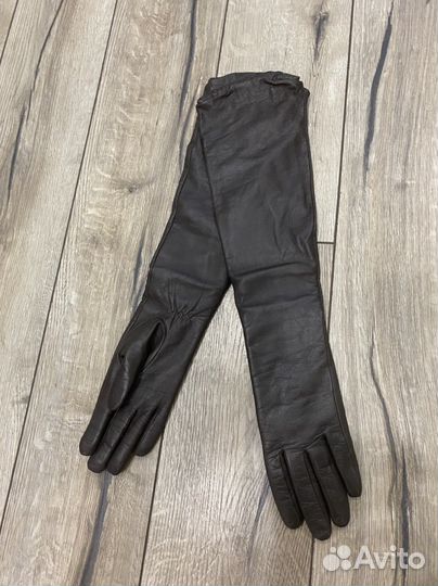 Перчатки женские кожаные 6.5