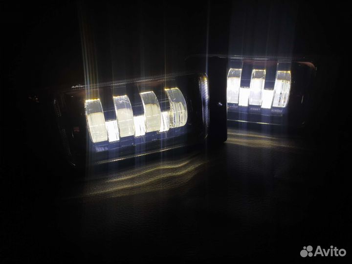 LED туманки ваз 2110 2114 70W с регулировкой