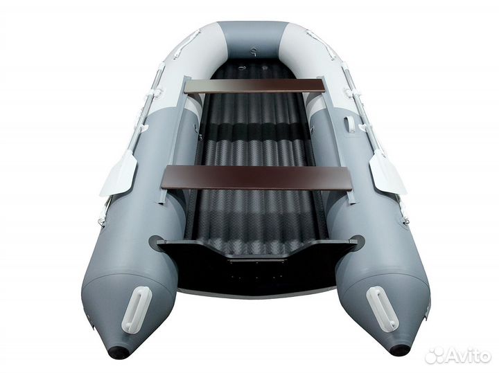 Лодка пвх Gladiator E330S светло/темно-серый
