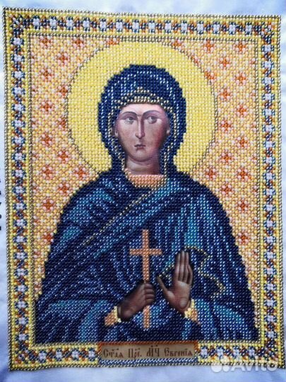 Икона из бисера