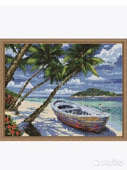 Новая алмазная мозаика, вышивка 40-50 см,подрамник