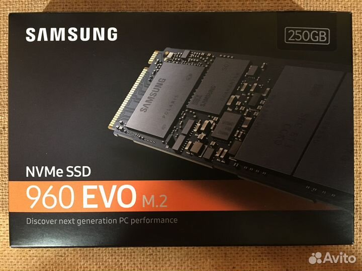 Samsung 960 EVO SSD NVMe 250Gb MZ-V6E250BW