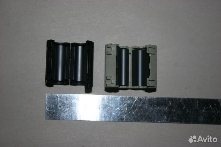 Ферритовые защелки на кабель