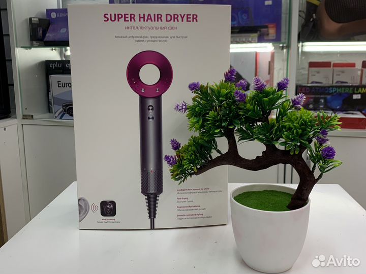 Профессиональный фен для волос Super Hair(новый)