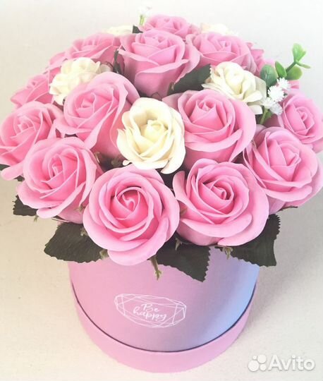 Мыльные розы букеты