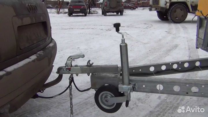 Опорное колесо прицепа литое (Россия)