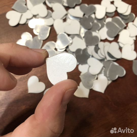 Самоклеющиеся зеркало сердеко мини