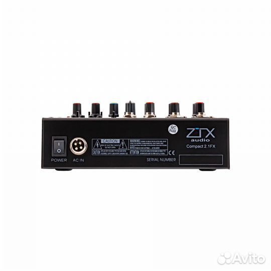 ZTX audio Compact 2.1Fx микшерный пульт