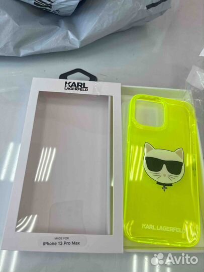 Чехол на iPhone 13 pro max karl lagerfeld