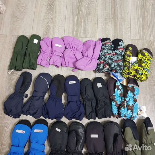 Варежки краги осень зима новые