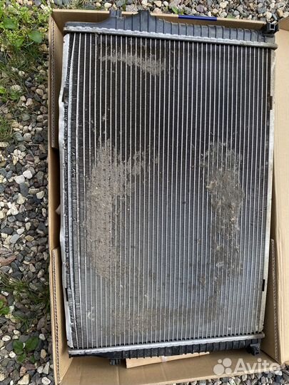 Радиатор охлаждения на Skoda octavia a7 1.8