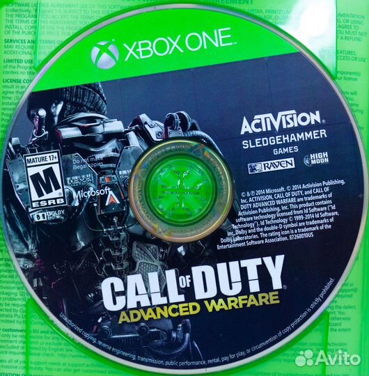 Xbox ONE Call Of Duty: Advanced Warfare б/у