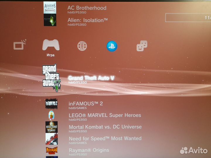 Sony playstation 3 прошитая 500гб / прошитая пс3