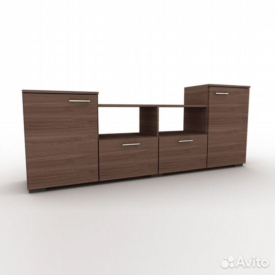 Тв-тумба Парус-951d ясень шимо темный под тв телев