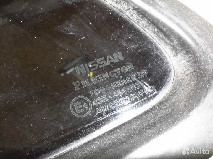Форточка двери задняя левая Nissan Almera N16