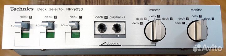 Селектор RCA аудио Technics RP-9030