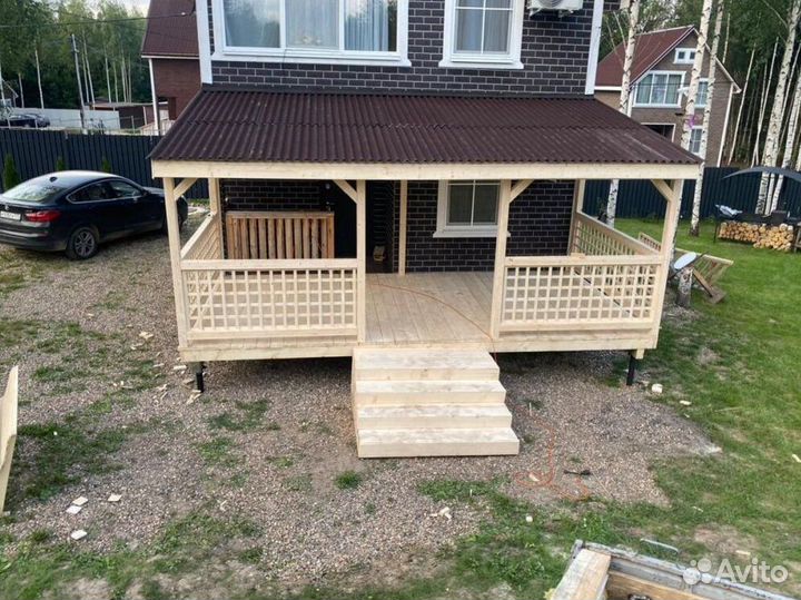 Летняя беседка