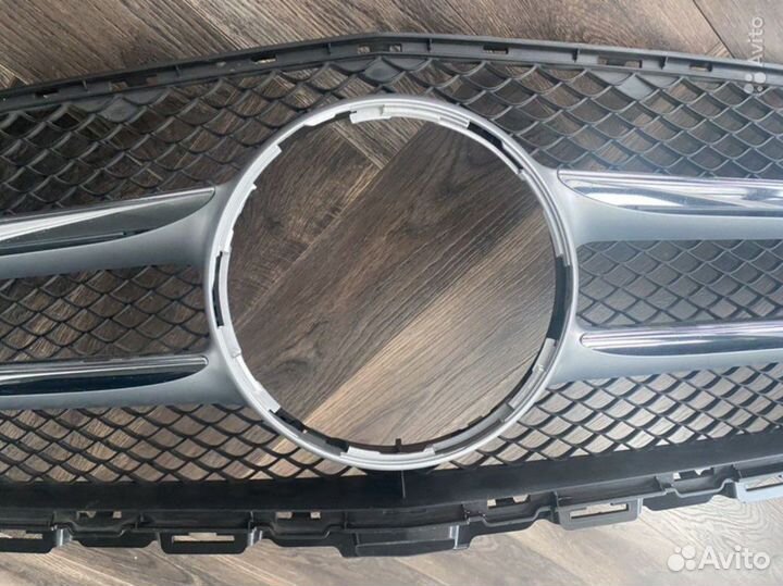 Решетка радиатора мерседес в стиле GT на GLE GLE c