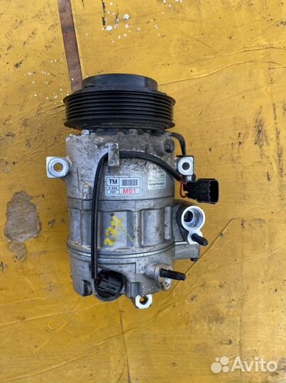 Компрессор кондиционера Hyundai Santa Fe 4 TM