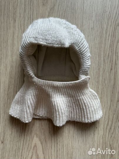 Шапка шлем детская зимняя