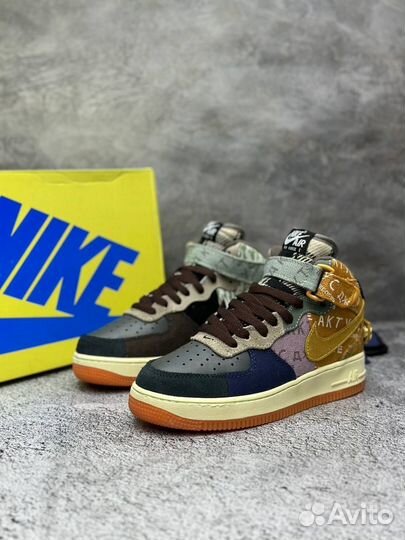 Nike AIR force 1 кактус джек