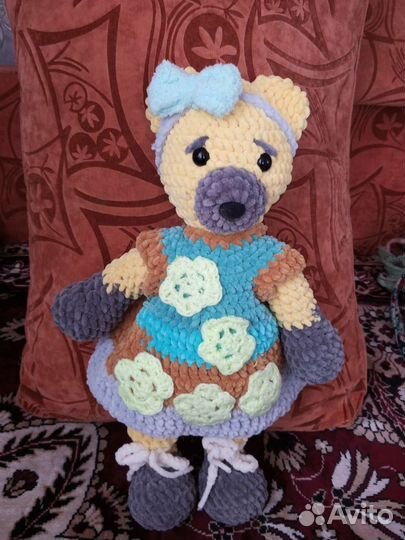 Плюшевый мишка ручной работы