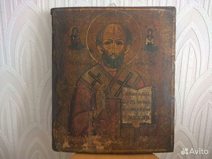 Икона Николая Чудотворца, XIX век