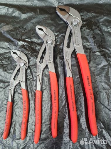 Клещи ключи Cobra knipex 180 250 300 400