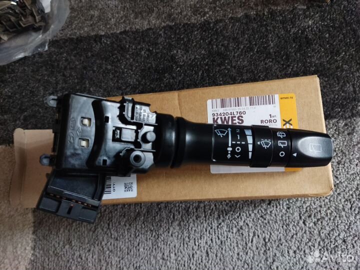 Переключатель дворников для Hyundai Solaris