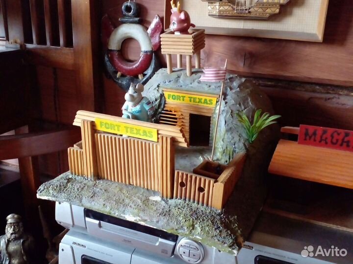 Крепость форт Техас, ручная работа. СССР