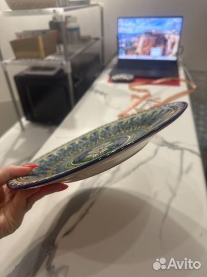 Блюдо ляган ручная работа