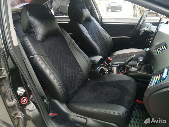 Авточехлы алькантара