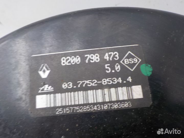 Вакуумный усилитель тормозов Renault Logan 2005