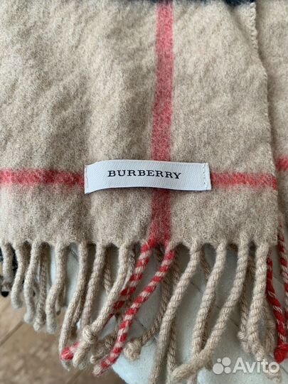 Шарф burberry кашемир оригиналл