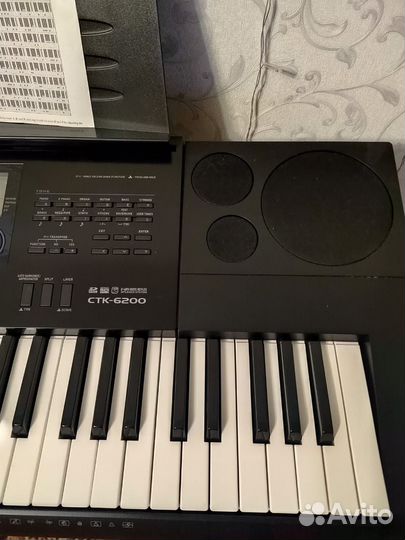 Синтезатор casio ctk 6200
