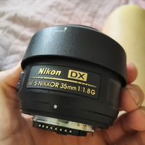 Об�ъектив nikon 35 mm 1.8 g