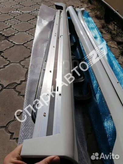 Пороги(подножки) Toyota Prado150/Lexus GX460 с мет