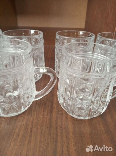 Кружка хрустальная