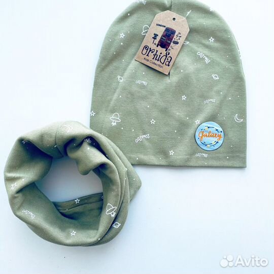 Продам комплект шапка+снуд