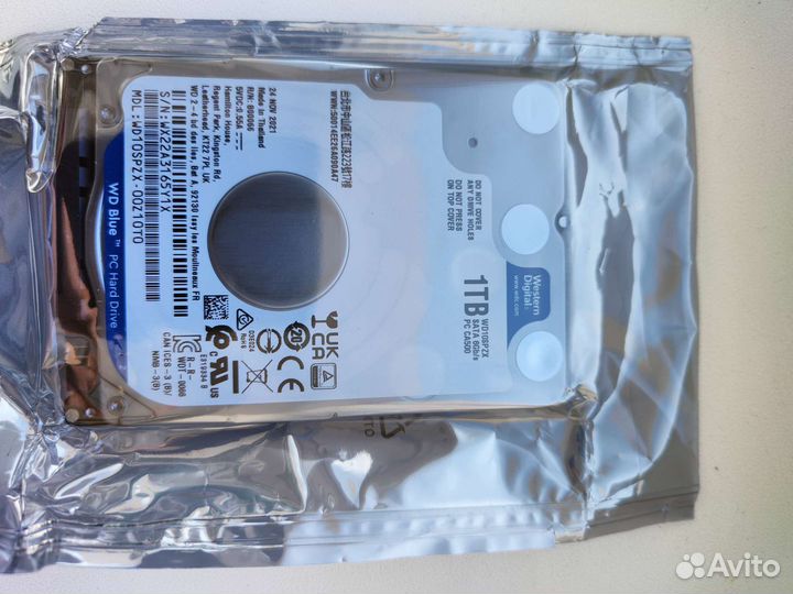 Жесткий диск для ноутбука 1 тб