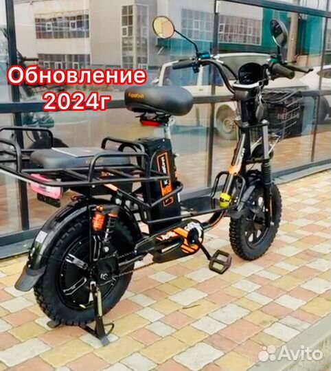 Электровелосипед колхозник монстр kugoo v3 pro