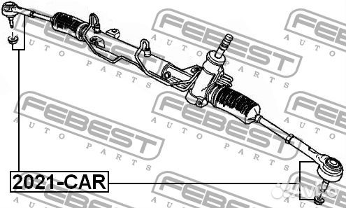 2021CAR Наконечник рулевой