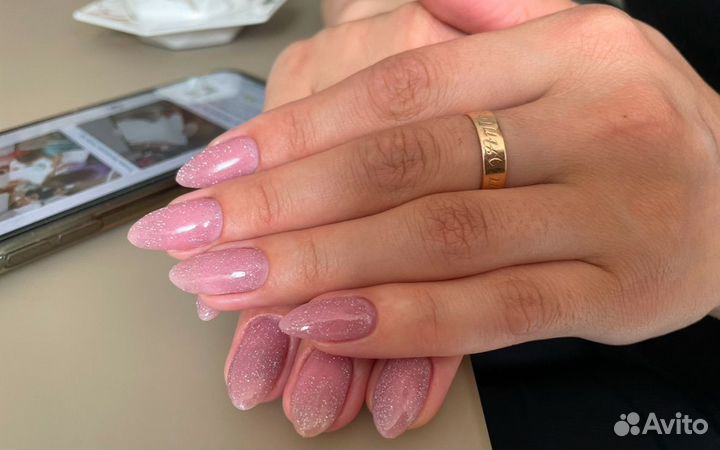 Маникюр наращивание ногтей с выездом на дом