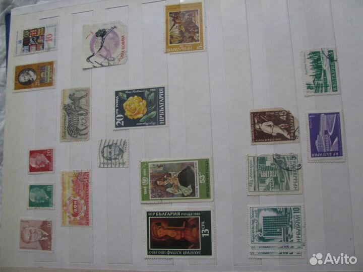 Марки СССР и разных стран мира