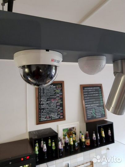 Установка камер видеонаблюдения